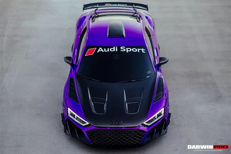 2016–2023 Audi R8 Coupe & Spyder IMPII Style Carbon Fiber Hood | Lightweight Aero Upgrade