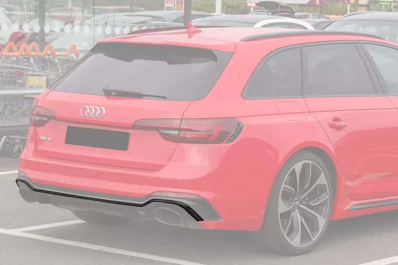 2017–2024 Audi RS4 B9 Carbon Fiber Rear Diffuser Trim Lip | Aerodynamic and Aesthetic Upgrade 2017–2024 Audi RS4 B9 Carbon Fiber Rear Diffuser Trim Lip | Aerodynamic and Aesthetic Upgrade