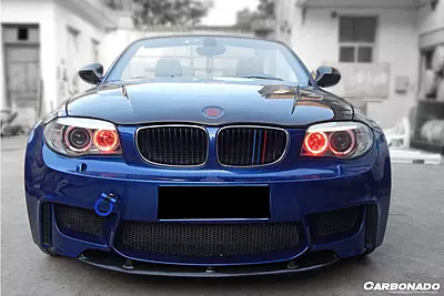 2008–2013 BMW 1 Series E82 / E88 1M Style Front Bumper – Aggressive Upgrade 2008–2013 BMW 1 Series E82 / E88 1M Style Front Bumper – Aggressive Upgrade