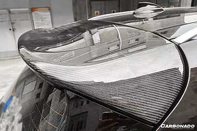 BMW X5 / X5M F15 VS Style Carbon Fiber Roof Spoiler (2014–2018) BMW X5 / X5M F15 VS Style Carbon Fiber Roof Spoiler (2014–2018)