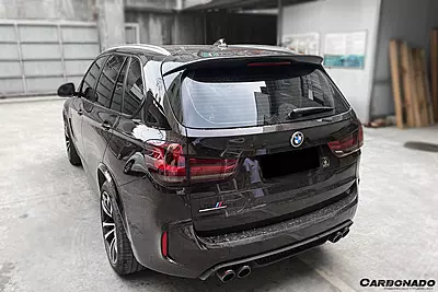 BMW X5 / X5M F15 VS Style Carbon Fiber Roof Spoiler (2014–2018) BMW X5 / X5M F15 VS Style Carbon Fiber Roof Spoiler (2014–2018)