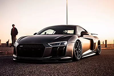 2016–2019 Audi R8 VRS Style Carbon Fiber Front Lip | Aero Performance Upgrade 2016–2019 Audi R8 VRS Style Carbon Fiber Front Lip | Aero Performance Upgrade