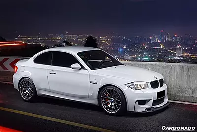 BMW 1M RZS Style Carbon Fiber Front Lip (2011β2012) BMW 1M RZS Style Carbon Fiber Front Lip (2011β2012)