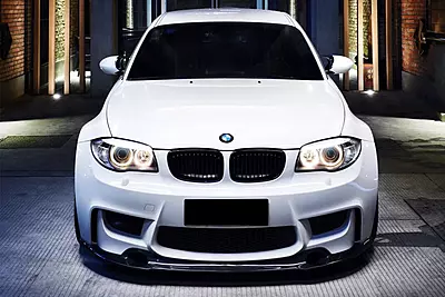 BMW 1M RZS Style Carbon Fiber Front Lip (2011β2012) BMW 1M RZS Style Carbon Fiber Front Lip (2011β2012)