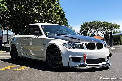 BMW 1M RZS Style Carbon Fiber Front Lip (2011β2012) BMW 1M RZS Style Carbon Fiber Front Lip (2011β2012)