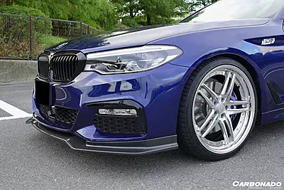 BMW 5 Series G30/G38 M-TECH ECC Style Carbon Fiber Front Lip (2017–2019) BMW 5 Series G30/G38 M-TECH ECC Style Carbon Fiber Front Lip (2017–2019)