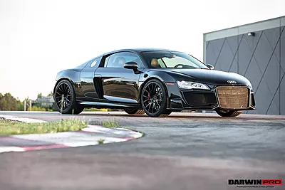 2009–2015 Audi R8 Coupe / Spyder Carbon Style Side Blades | CFRP + FGCF Finish 2009–2015 Audi R8 Coupe / Spyder Carbon Style Side Blades | CFRP + FGCF Finish