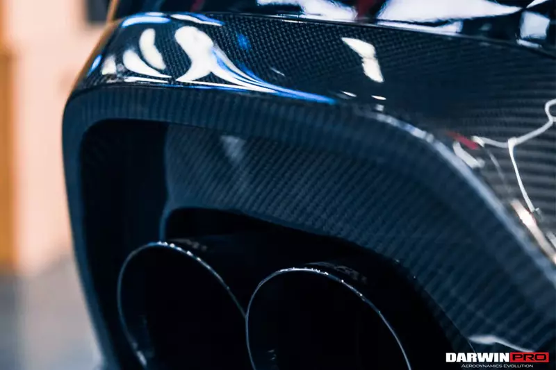 BMW 3 Series G20/G28 BKSS Style Carbon Fiber Rear Diffuser (Quad Exhaust) | 2019–2022 BMW 3 Series G20/G28 BKSS Style Carbon Fiber Rear Diffuser (Quad Exhaust) | 2019–2022