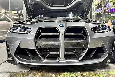 BMW M3 G80 / M4 G82 G83 OD Style DRY Carbon Fiber Grille (NO ACC) | 2021–2025 BMW M3 G80 / M4 G82 G83 OD Style DRY Carbon Fiber Grille (NO ACC) | 2021–2025