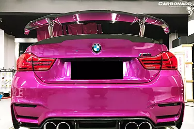 BMW M3 F80 & M4 F82 VRS Style Carbon Fiber Trunk Spoiler (2014–2020)