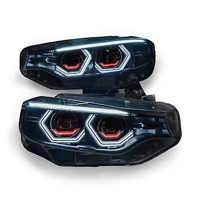 Pre-Built Vision Concept Headlights w/ Red Half X β F8X M3/M4 & F32 (2015β2017 Xenon Only) Pre-Built Vision Concept Headlights w/ Red Half X β F8X M3/M4 & F32 (2015β2017 Xenon Only)