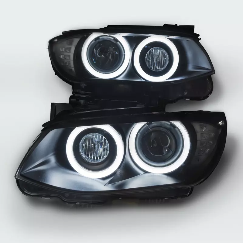 Pre-Built Round Ring Headlights – LCI E92/E93 3 Series Coupe & Convertible (2011–2013) Pre-Built Round Ring Headlights – LCI E92/E93 3 Series Coupe & Convertible (2011–2013)