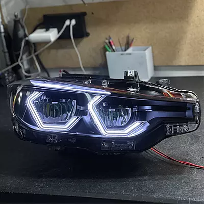 BMW F30 3 Series Vision Concept Headlight Retrofit (2016β2018 | LCI LED Only) BMW F30 3 Series Vision Concept Headlight Retrofit (2016β2018 | LCI LED Only)