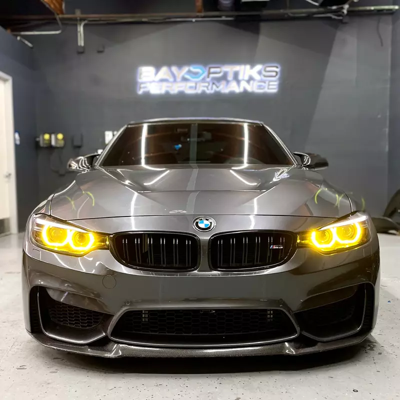 Pre-Built F8X M3 M4 / F32 4 Series Headlights β CSL Yellow DRL (2014β2017 Xenon Only) Pre-Built F8X M3 M4 / F32 4 Series Headlights β CSL Yellow DRL (2014β2017 Xenon Only)