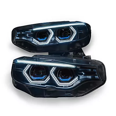 Pre-Built Vision Concept Headlight Retrofit β F8X M3/M4 & F32 Coupe w/ Blue Half Pre-Built Vision Concept Headlight Retrofit β F8X M3/M4 & F32 Coupe w/ Blue Half