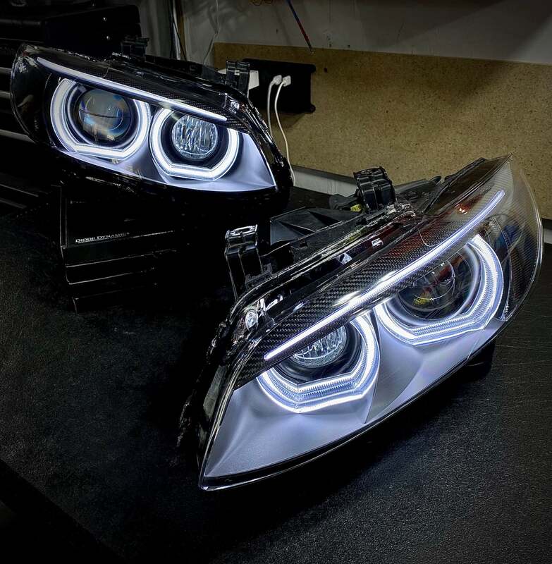 Pre-Built DTM Headlights – E9X M3 & Pre-LCI E92/E93 3 Series Coupe/Convertible Pre-Built DTM Headlights – E9X M3 & Pre-LCI E92/E93 3 Series Coupe/Convertible