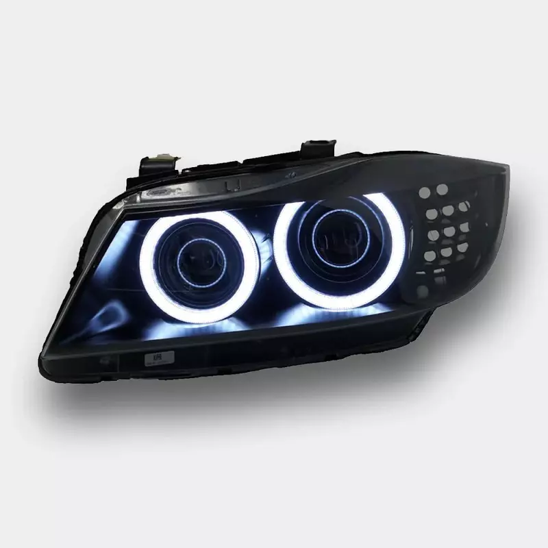 BMW E90 E91 LCI Round Ring Headlight Retrofit (2009β2011 | Xenon Only) BMW E90 E91 LCI Round Ring Headlight Retrofit (2009β2011 | Xenon Only)