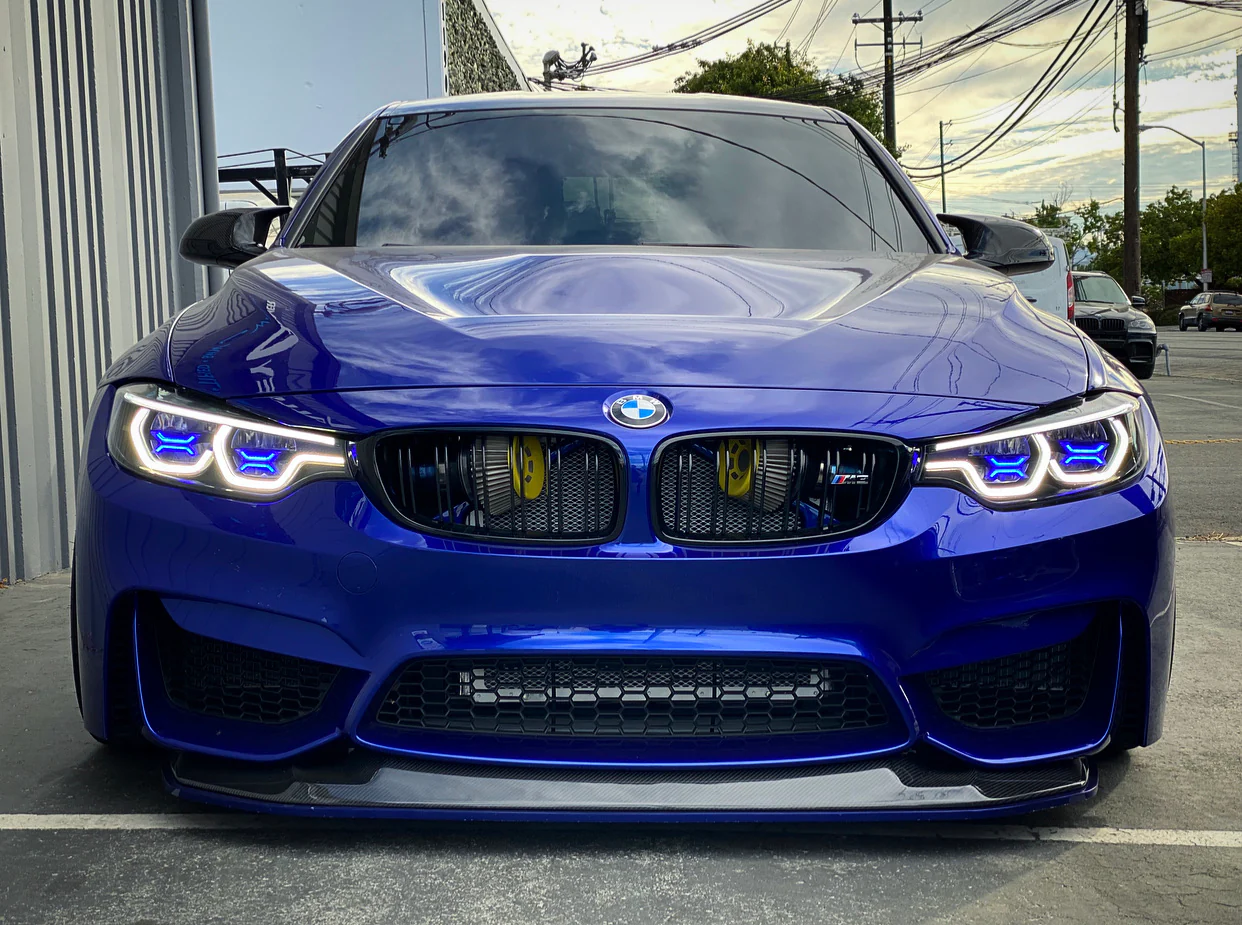 BMW F80 M3 / F82 M4 / F32 4 Series LED Eyebrow + Blackout + Concept X Retrofit BMW F80 M3 / F82 M4 / F32 4 Series LED Eyebrow + Blackout + Concept X Retrofit