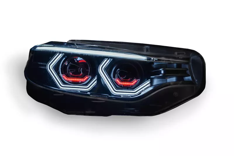 Pre-Built Vision Concept Headlights w/ Red Half X β F8X M3/M4 & F32 (2015β2017 Xenon Only) Pre-Built Vision Concept Headlights w/ Red Half X β F8X M3/M4 & F32 (2015β2017 Xenon Only)