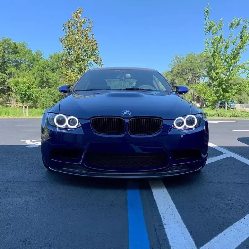 BMW E9X M3 & 3 Series Coupe @ObsessedGarage Round Ring Headlight Retrofit Package BMW E9X M3 & 3 Series Coupe @ObsessedGarage Round Ring Headlight Retrofit Package