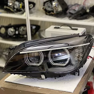 BMW F01 7 Series DTM Headlight Retrofit (Xenon Only) BMW F01 7 Series DTM Headlight Retrofit (Xenon Only)