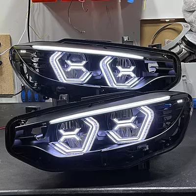 Pre-Built Vision Concept Headlights w/ Amber Concept X β F8X M3/M4 & F32/F36 (2015β2017 LED Only) Pre-Built Vision Concept Headlights w/ Amber Concept X β F8X M3/M4 & F32/F36 (2015β2017 LED Only)