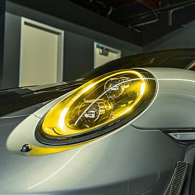 Motorsport Yellow DRL Upgrade Package for Porsche 991 Carrera, Turbo Motorsport Yellow DRL Upgrade Package for Porsche 991 Carrera, Turbo