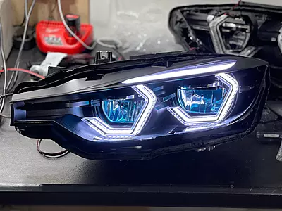 BMW F30 3 Series Vision Concept Headlight Retrofit (2016β2018 | LCI LED Only) BMW F30 3 Series Vision Concept Headlight Retrofit (2016β2018 | LCI LED Only)