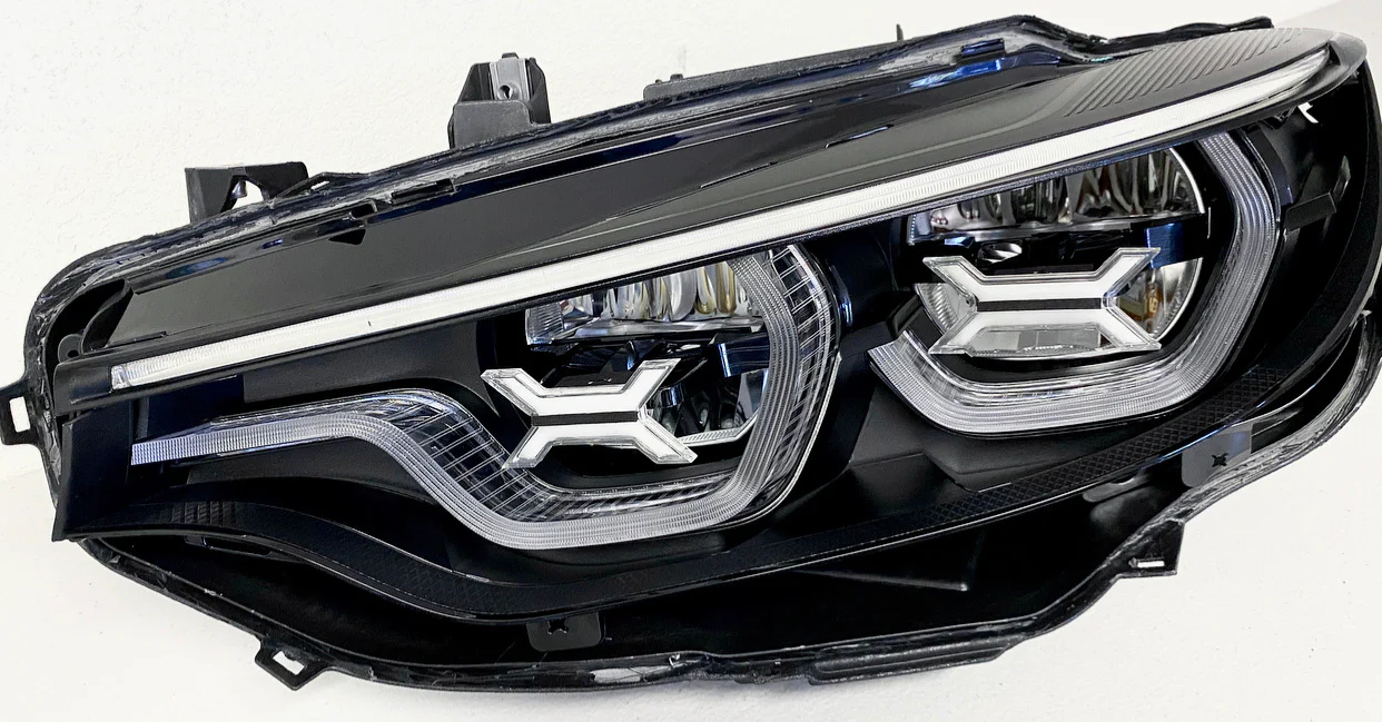 BMW F80 M3 / F82 M4 / F32 4 Series LED Eyebrow + Blackout + Concept X Retrofit BMW F80 M3 / F82 M4 / F32 4 Series LED Eyebrow + Blackout + Concept X Retrofit