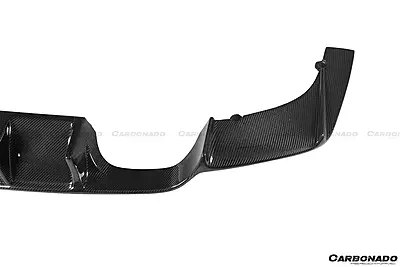 BMW M3 F80 & M4 F82 KNF Style Carbon Fiber Rear Diffuser with LED Light (2014–2020) BMW M3 F80 & M4 F82 KNF Style Carbon Fiber Rear Diffuser with LED Light (2014–2020)