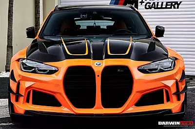 2021-UP BMW M3 G80 G81 BKSSII Style Front Bumper, Front Fender & Side Skirts Kit 2021-UP BMW M3 G80 G81 BKSSII Style Front Bumper, Front Fender & Side Skirts Kit