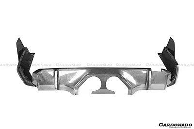 BMW M3 G80 MP Style Dry Carbon Fiber Middle Rear Lip with Winglets | 2021–2025 BMW M3 G80 MP Style Dry Carbon Fiber Middle Rear Lip with Winglets | 2021–2025