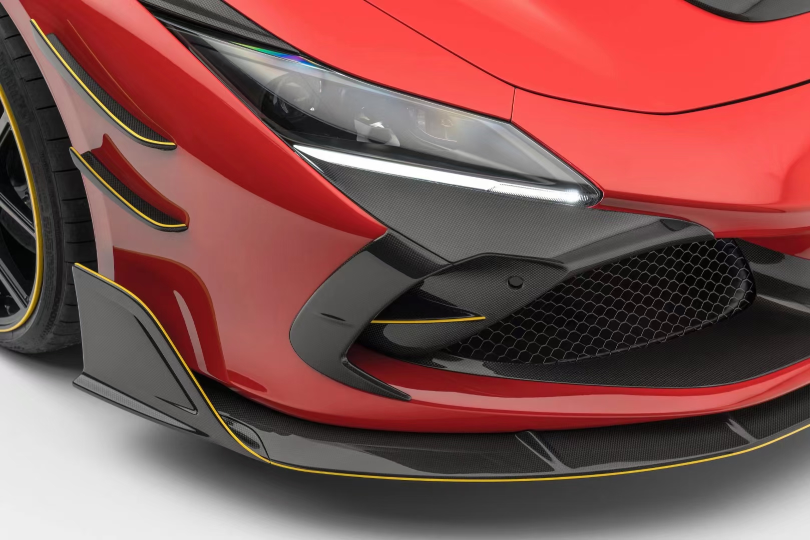 Mansory Carbon Fiber Body Kit for Ferrari F8 Mansory Carbon Fiber Body Kit for Ferrari F8