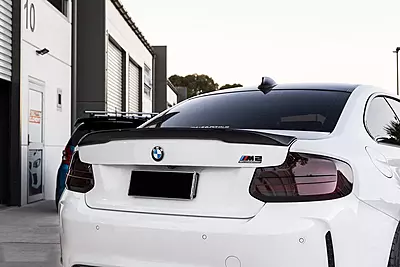 2016β2021 BMW 2 Series M2 & M2C F87 / F22 VRS Style Carbon Fiber Trunk Spoiler 2016β2021 BMW 2 Series M2 & M2C F87 / F22 VRS Style Carbon Fiber Trunk Spoiler