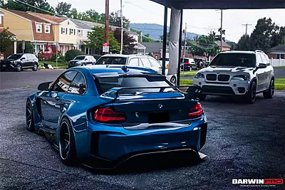 BMW M2 F87 & 2 Series F22 VR Style Carbon Fiber Roof Spoiler | 2014–2021 BMW M2 F87 & 2 Series F22 VR Style Carbon Fiber Roof Spoiler | 2014–2021