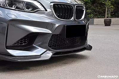 2016β2020 BMW M2 F87 VRS Style Carbon Fiber Front Lip (Non-Competition) 2016β2020 BMW M2 F87 VRS Style Carbon Fiber Front Lip (Non-Competition)