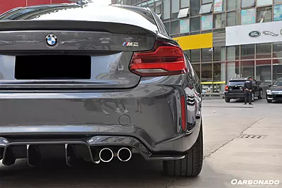 2016β2021 BMW 2 Series M2 & M2C F87 / F22 VRS Style Carbon Fiber Trunk Spoiler 2016β2021 BMW 2 Series M2 & M2C F87 / F22 VRS Style Carbon Fiber Trunk Spoiler