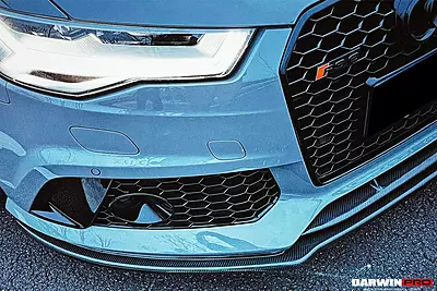 2013–2018 Audi RS6 Avant Carbon Fiber Front Lip | CFRP Aero Upgrade 2013–2018 Audi RS6 Avant Carbon Fiber Front Lip | CFRP Aero Upgrade