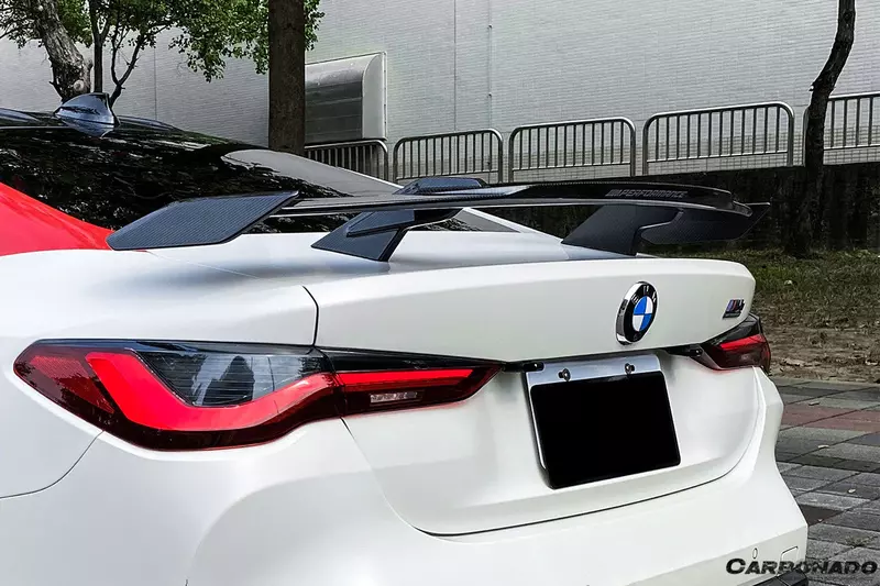 BMW M3 G80, M4 G82/G83, G20 3 Series, G22 4 Series MP Style Carbon Fiber Trunk Spoiler Wing (2021+) BMW M3 G80, M4 G82/G83, G20 3 Series, G22 4 Series MP Style Carbon Fiber Trunk Spoiler Wing (2021+)