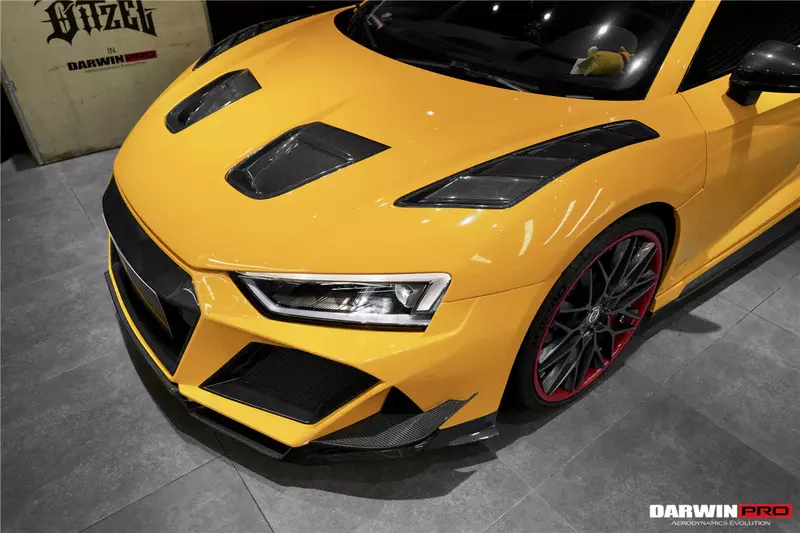 2016–2023 Audi R8 Coupe & Spyder IMPII Style Carbon Fiber Hood | Lightweight Aero Upgrade