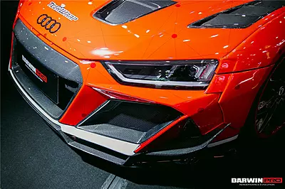 Audi R8 Coupe & Spyder IMPII Style Partial Carbon Fiber Front Bumper | Aggressive Aero Upgrade Audi R8 Coupe & Spyder IMPII Style Partial Carbon Fiber Front Bumper | Aggressive Aero Upgrade