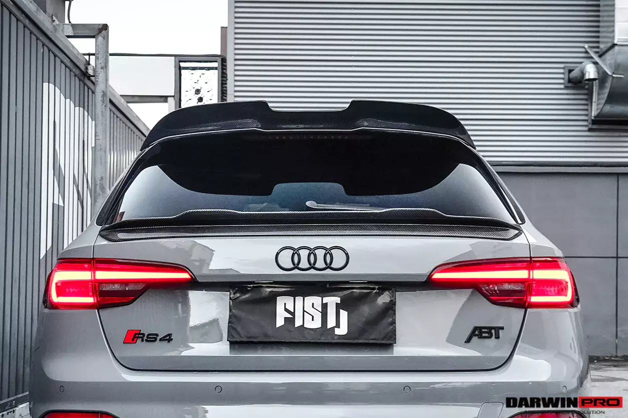 2017–2024 Audi RS4 B9 & B9.5 BKSS Style Carbon Fiber Roof Spoiler | Performance & Aero Upgrade 2017–2024 Audi RS4 B9 & B9.5 BKSS Style Carbon Fiber Roof Spoiler | Performance & Aero Upgrade