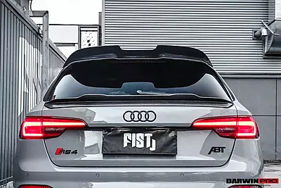2017–2024 Audi RS4 B9 & B9.5 BKSS Style Carbon Fiber Roof Spoiler | Performance & Aero Upgrade 2017–2024 Audi RS4 B9 & B9.5 BKSS Style Carbon Fiber Roof Spoiler | Performance & Aero Upgrade