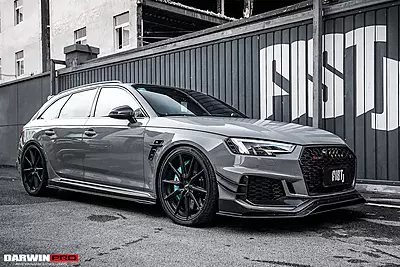 2017–2019 Audi RS4 B9 BKSS Style Carbon Fiber Front Canards | Aerodynamic Upgrade 2017–2019 Audi RS4 B9 BKSS Style Carbon Fiber Front Canards | Aerodynamic Upgrade