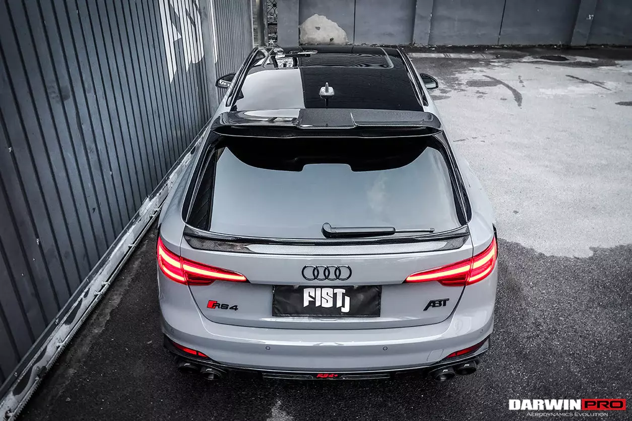 2017–2024 Audi RS4 B9 & B9.5 BKSS Style Carbon Fiber Roof Spoiler | Performance & Aero Upgrade 2017–2024 Audi RS4 B9 & B9.5 BKSS Style Carbon Fiber Roof Spoiler | Performance & Aero Upgrade