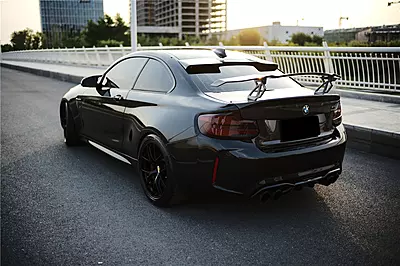BMW M2 F87 & 2 Series F22 VR Style Carbon Fiber Roof Spoiler | 2014–2021 BMW M2 F87 & 2 Series F22 VR Style Carbon Fiber Roof Spoiler | 2014–2021
