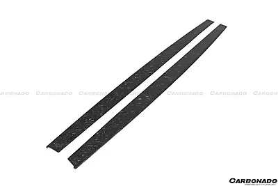 BMW M3 F80 & M4 F82 MP Style Carbon Fiber Side Skirts Under Boards (2014β2020) BMW M3 F80 & M4 F82 MP Style Carbon Fiber Side Skirts Under Boards (2014β2020)