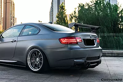 2008β2012 BMW M3 E92/E93 VA Style Carbon Fiber Rear Diffuser with Lip 2008β2012 BMW M3 E92/E93 VA Style Carbon Fiber Rear Diffuser with Lip