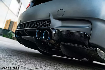 2008β2012 BMW M3 E92/E93 VA Style Carbon Fiber Rear Diffuser with Lip 2008β2012 BMW M3 E92/E93 VA Style Carbon Fiber Rear Diffuser with Lip