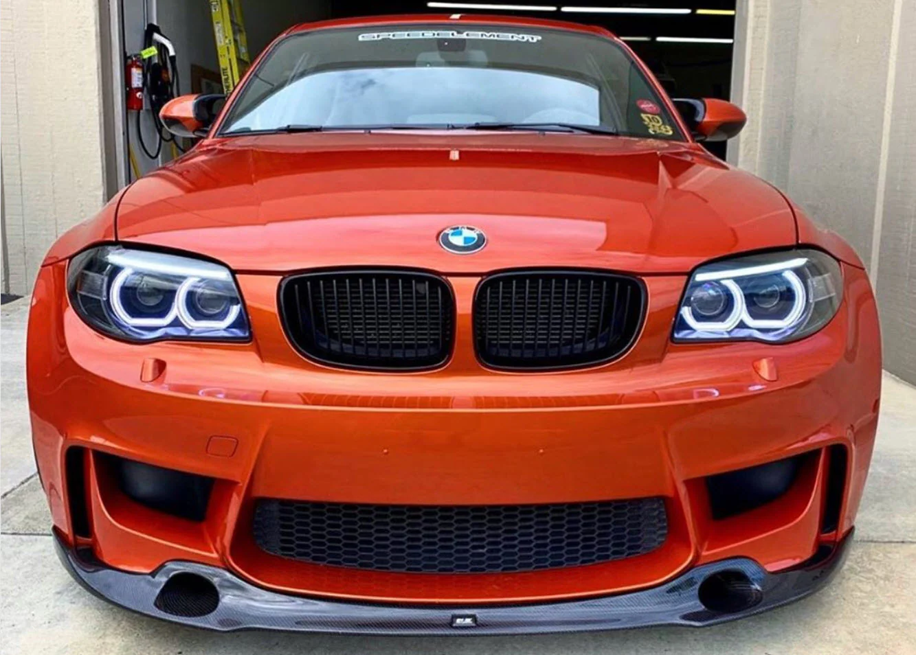 BMW E82 / E88 LCI 1 Series DTM Ring Retrofit Headlights (2011–2013 | Xenon Only)